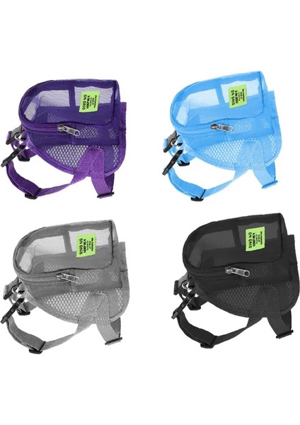 Mor Tarzı Yeni Pet Köpek Sırt Çantası Şeffaf Örgü Çekiş Çantası Küçük Köpek Için Okul Çantaları Işlevli Depolama Pet Sırt Çantaları Pet Malzemeleri (Yurt Dışından) fırsatları