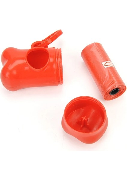 Kırmızı Stil Köpekler Için 1 Adet Pet Atık Torbası Dağıtıcı Kemik Şekli Atık Torbaları Tutucu Plastik Çöp Torbası Dağıtıcı Taşıyıcı Durumda Köpek Malzemeleri (Yurt Dışından) modelleri