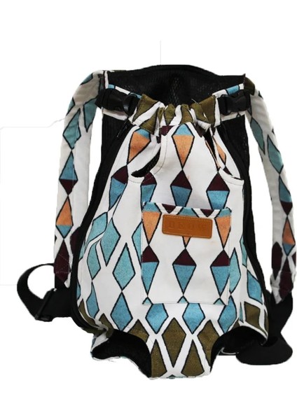Eşkenar Dörtgen Tarzı Xxl Örgü Pet Köpek Taşıyıcı Ayarlanabilir Sırt Çantası Nefes Açık Seyahat Ürünleri Çantaları Küçük Köpek Kedi Chihuahua Pet Sırt Çantası (Yurt Dışından)