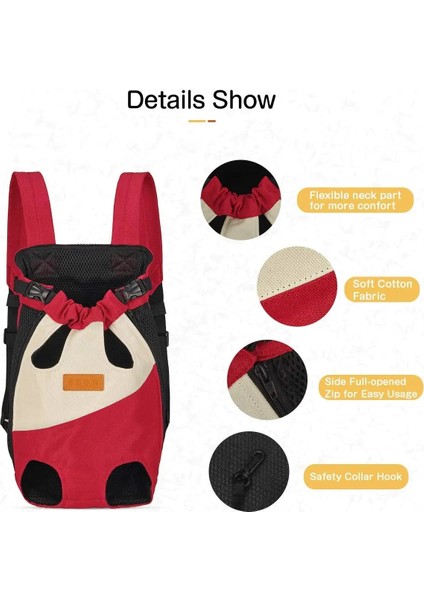Eşkenar Dörtgen Tarzı Xxl Örgü Pet Köpek Taşıyıcı Ayarlanabilir Sırt Çantası Nefes Açık Seyahat Ürünleri Çantaları Küçük Köpek Kedi Chihuahua Pet Sırt Çantası (Yurt Dışından) fırsatları