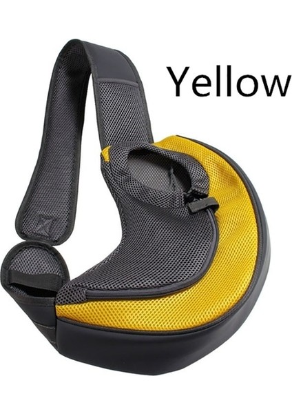 Sarı Stil L Beden Taşınabilir Örgü Köpek Çantası Nefes Köpek Sırt Çantası Katlanabilir Büyük Kapasiteli Kedi Taşıma Çantası Taşınabilir Açık Seyahat Evcil Hayvan Taşıyıcı (Yurt Dışından)