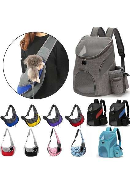 Sarı Stil L Beden Taşınabilir Örgü Köpek Çantası Nefes Köpek Sırt Çantası Katlanabilir Büyük Kapasiteli Kedi Taşıma Çantası Taşınabilir Açık Seyahat Evcil Hayvan Taşıyıcı (Yurt Dışından) fırsatları