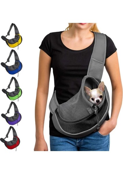 Açık Yeşil Tarzı L Beden Pet Köpek Kedi Sling Taşıyıcı Nefes Seyahat Güvenli Sling Çanta Yavru Yavru Kedi Açık Mesh Oxford Tek Rahat Çantapet Sırt Çantası (Yurt Dışından) fiyatları