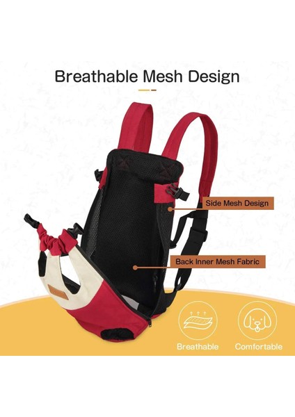 Mavi Stil M Beden Örgü Pet Köpek Taşıyıcı Ayarlanabilir Sırt Çantası Nefes Açık Seyahat Ürünleri Çantaları Küçük Köpek Kedi Chihuahua Pet Sırt Çantası (Yurt Dışından) modelleri