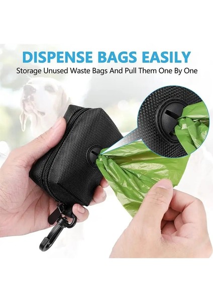 Yeşil Stil Pet Köpek Poop Çanta Tutucu Tasma Eki Ayarlanabilir Mini Seyahat Çöp Torbası Köpekler Atık Poop Torbaları Dispenser Pet Temizleme Araçları (Yurt Dışından) modelleri