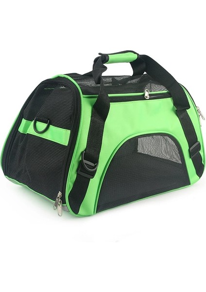 Yeşil Stil S 43X22X26CM Catdog Taşıyıcı Çanta Kediler Taşıma Kutusu Kedi Için Taşıyıcı Pet Chihuahua Köpek Taşıma Çantaları Taşınabilir Trave Katlanır Taşıma Çantası (Yurt Dışından)
