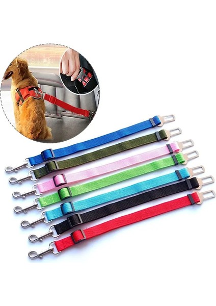 Siyah Stil Ücretsiz Pet Köpek Ayarlanabilir Koşum Kurşun Tasma Kedi Araba Emniyet Kemeri Aksesuarları Ürünler Için Küçük Orta Seyahat Klip Fransız Bulldog (Yurt Dışından) fırsatları