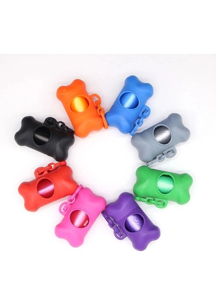 Turuncu Tarzı Taşınabilir Köpek Çöp Torbası Dağıtıcı Köpek Pet Çöp Torbaları Için Plastik Pet Çöp Torbası Dağıtıcı 10 Parça Bozunabilir Fekal Torbalar (Yurt Dışından) fiyatları