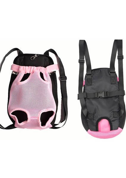 Pembe Tarzı L Beden Taşınabilir Nefes Pet Köpek Sırt Çantası Küçük Doguahua Yorkshire Kedi Için Açık Seyahat Köpek Taşıma Çantası Mochila Para Perro (Yurt Dışından)