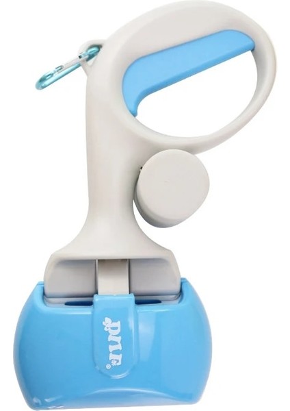 Mavi Stil Pet Köpek Pooper Scooper Taşınabilir Dış Mekan Temizleyici Çöp Seçici Kaka Torbası Koleksiyonu Uygun Temizlik Araçları Köpek Kaka Toplayıcı (Yurt Dışından)
