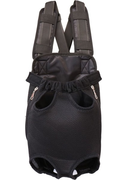 Siyah1 Tarzı Xl Beden Nefes Açık Pet Köpek Taşıyıcı Sırt Çantası Kamuflaj Seyahat Ürünleri Çantaları Küçük Köpek Kedi Chihuahua Teddy Mesh Sırt Çantası (Yurt Dışından)