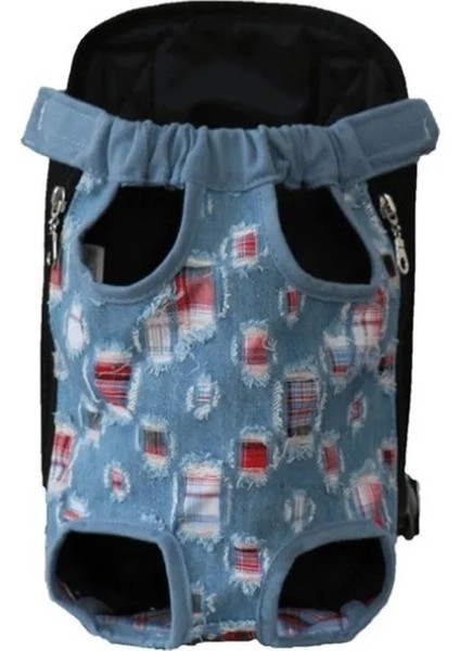 Moda Denim Tarzı S Beden Benepaw Ayarlanabilir Köpek Sırt Çantası Kanguru Nefes Alabilir Ön Köpek Köpek Taşıma Çantası Pet Taşıma Seyahat Bacakları Dışarı, Kolay Sığdır 6 Renk (Yurt Dışından)