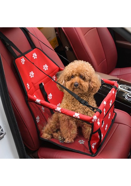 Siyah Stil 40X30X25CM Pet Köpek Araba Taşıyıcı Koltuk Çanta Su Geçirmez Sepet Katlanır Hamak Küçük Kedi Köpekler Için Pet Taşıyıcı Çanta Güvenlik Seyahat Örgü Çanta (Yurt Dışından) modelleri