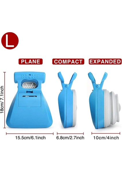 Çöp Torbası Tarzı M 19X15,5 cm Pet Köpek Poop Çanta Dağıtıcı Seyahat Katlanabilir Pooper Scooper Poop Scoop Temiz Hayvan Atık Seçici Temizleme Araçları Evcil Hayvan Ürünleri (Yurt Dışından) indirimleri