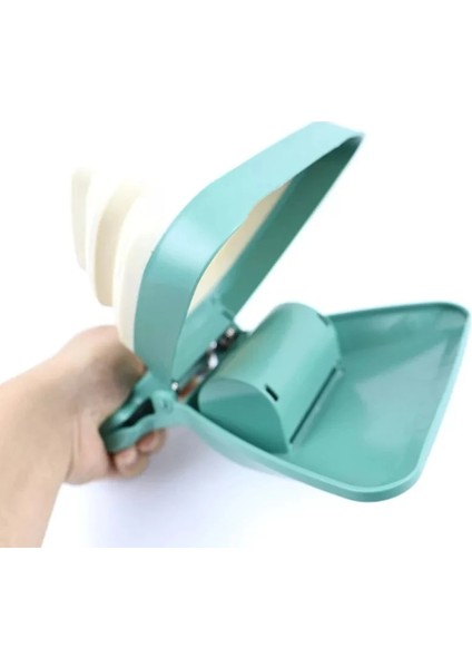H Tarzı S Beden Köpek Pet Seyahat Katlanabilir Pooper Scooper, 1 Rulo Ayrıştırılabilir Çantalar Poop Scoop Clean Pick Up Excreta Cleaner Epacket G (Yurt Dışından)