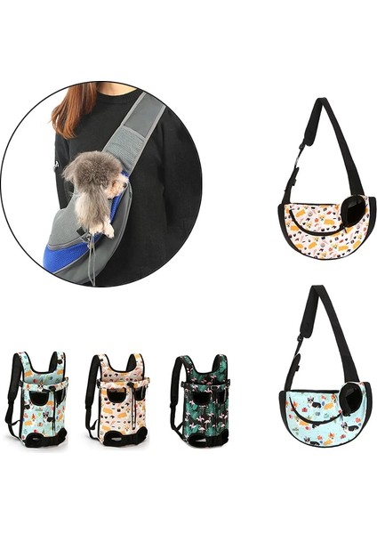 Corgi Sarı Stil L Beden Örgü Pet Köpek Taşıyıcı Çanta Kılıfı Açık Seyahat Pet Köpek Oxford Tek Omuz Çantası Sling Konfor Seyahat Tote Omuz Çantası (Yurt Dışından) fiyatları