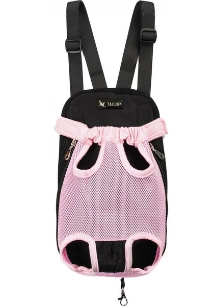 Pembe Stil M Beden Taılup Yeni Pamuklu Denim Malzeme Pet Bacakları Dışarı Ön Carrierbag Köpek Taşıyıcı Perakende Sırt Çantası Köpek Çantası (Yurt Dışından)