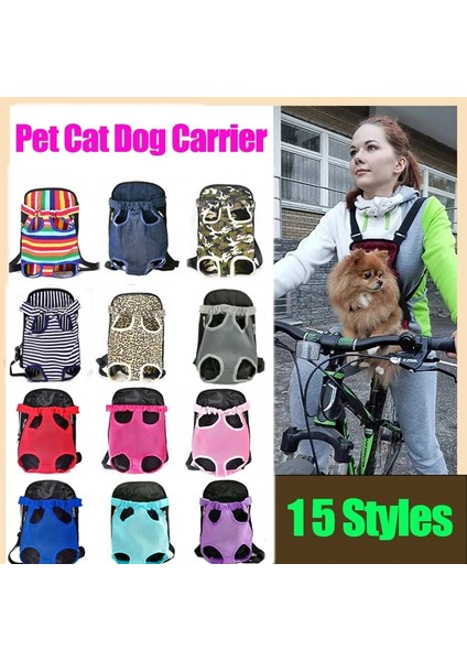 No.13 Tarzı S Beden Köpekler Için Taşıyıcı Pet Köpek Taşıyıcı Sırt Çantası Örgü Açık Seyahat Ürünleri Küçük Köpek Kediler Için Nefes Alabilir Omuz Çantaları (Yurt Dışından) modelleri