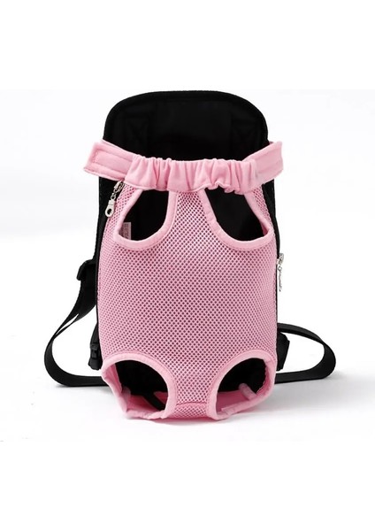 Pembe Tarzı L Beden Nefes Pet Köpek Örgü Taşıyıcı Sırt Çantası Açık Seyahat Ürünleri Küçük Köpek Kedi Chihuahua Için Kamuflaj Çanta Örgü Sırt Çantası (Yurt Dışından)