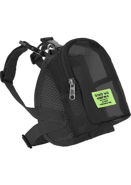 Siyah Stil Yeni Pet Köpek Sırt Çantası Şeffaf Örgü Çekiş Çantası Küçük Köpek Için Okul Çantaları Işlevli Depolama Pet Sırt Çantaları Pet Malzemeleri (Yurt Dışından)