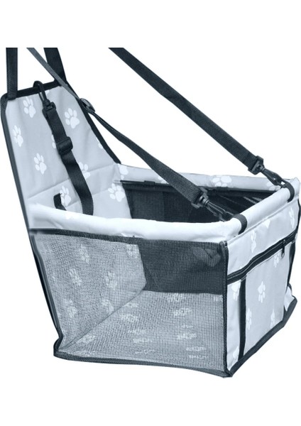 Kırmızı 40 x 30 x 25 cm Stili Pet Köpek Kedi Koltuğu Taşıma Çantası Oxford Nefes Katlanabilir Kemerli Araba Koruyucu Örgü Kutusu Köpek Uyku Yatağı Açık Çanta (Yurt Dışından) modelleri