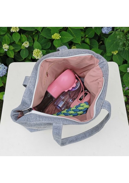 Gri Stil 40CMX54CM Özel Tuval Köpek Tote Çanta Kişiselleştirilmiş Köpek Seyahat Çantası Köpekler Için Evcil Hayvanınızın Adı ile Açık Seyahat Taşınabilir Aperatif Şişe Çantası (Yurt Dışından) modelleri