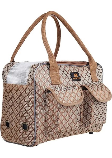 Mor Tarzı L Beden Pet Köpek Moda Ekose Oxford Bez Çanta Nefes Alabilir Açık Seyahat Küçük Çanta Kediler Için Çanta Taşır Kediler PB739 (Yurt Dışından) modelleri