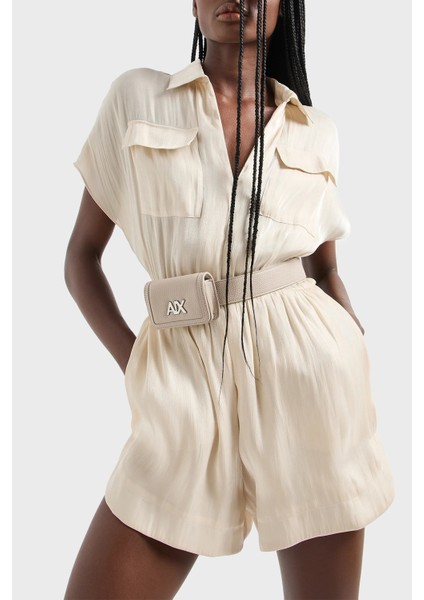 Regular Fit Gömlek Yaka Mini Tulum Bayan Tulum 3DYA18 Ynuuz 1787 fırsatları