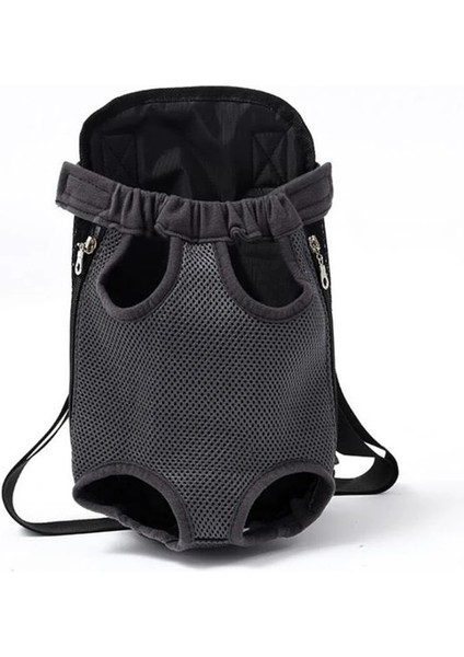 Gri Tarzı M Beden Açık Seyahat Küçük Köpekler Için Pet Köpek Taşıma Çantaları Nefes Alabilir Örgü Yavru Kedi Sırt Çantası Evcil Hayvan Aksesuarları Hayvanlar Için Köpek Ürünleri (Yurt Dışından)