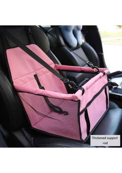 Pembe Tarzı Fermuarlı Eğlence Katı Köpek Araba Koltuğu Örtüsü Katlanır Hamak Pet Taşıyıcı Çanta Küçük Köpekler Için Taşıma Transportin Perro Autostoel Hond (Yurt Dışından)