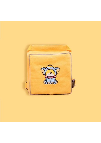 Sarı Stil Xl Beden Dourable Tuval Sırt Çantası Moda Köpekler Için Pet Köpek Sırt Çantası Çanta Koşum Köpek Aksesuarları Corgi Kaniş Pet Malzemeleri Özelleştirilebilir (Yurt Dışından)