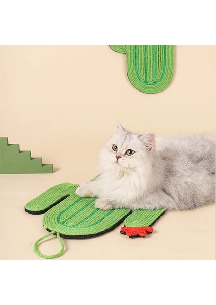 F Stili Sisal Kedi Scratcher Kurulu Mat Oyuncak Yumuşak Yatak Mat Pençeleri Bakımı Pet Oyuncaklar Tırmalama Sonrası Oyuncaklar Kedi Taşlama Tırnak Pedi (Yurt Dışından)