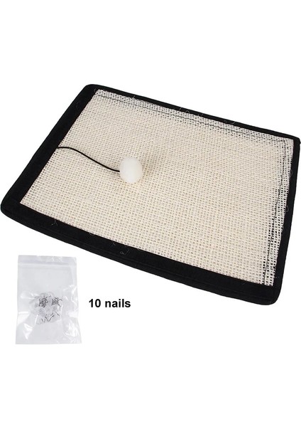 Tip 2 Çivi Stili ile S Beden Kedi Kazıyıcı Mat Kanepe Örtüsü Mobilya Koruyucu Tırmalama Tahtası Kedi Tırmığı Pençe Kalemtıraş Tırmalama Direkleri Kediler Sisal Oyuncak Pedi (Yurt Dışından)