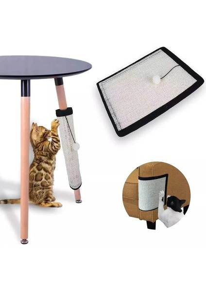 Tip 2 Çivi Stili ile S Beden Kedi Kazıyıcı Mat Kanepe Örtüsü Mobilya Koruyucu Tırmalama Tahtası Kedi Tırmığı Pençe Kalemtıraş Tırmalama Direkleri Kediler Sisal Oyuncak Pedi (Yurt Dışından) fırsatları