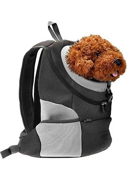 Yeşil Stil 30X34X16CM 5kg Altı Çift Omuz Taşınabilir Seyahat Sırt Çantası Açık Pet Köpek Taşıma Çantası Pet Köpek Ön Çanta Örgü Sırt Çantası Kafa (Yurt Dışından) modelleri