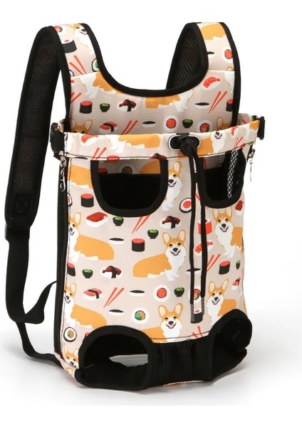 Derin Ordu Yeşili Stili S Beden Örgü Pet Köpek Taşıyıcı Çanta Kılıfı Açık Seyahat Pet Köpek Oxford Tek Omuz Çantası Sling Konfor Seyahat Tote Omuz Çantası (Yurt Dışından) fırsatları