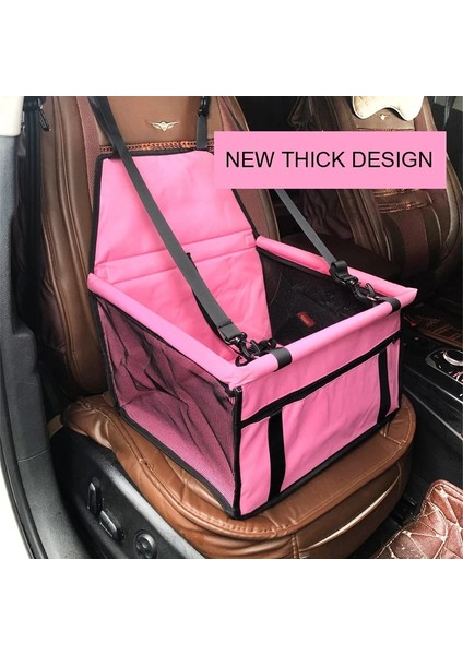 Pembe Tarzı S Beden Pet Köpek Araba Taşıyıcı Koltuk Çanta Su Geçirmez Sepet Güvenlik Seyahat Örgü Asılı Çanta Köpek Koltuğu Çanta Sepeti Kedi Taşıyıcı (Yurt Dışından) fiyatları