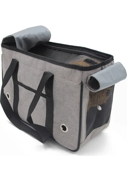 Kahkı Stili L Beden Açık Pet Taşıyıcı 2.5 kg 5 kg 7.5 kg Köpek Çantası Tüm Kapalı Metro Taşınabilir Kedi Çantaları Güvenlik Naylon Örgü Klasik Kedi Taşıyıcı (Yurt Dışından) fırsatları