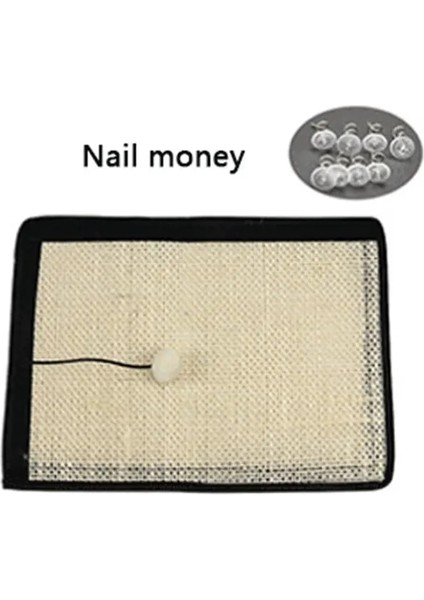 40X29 Cm'lik Bir Stil Kedi Yavrusu Tırmığı Tahtası Pedi Sisal Oyuncak Kanepe Mobilya Koruyucu Kedi Pençesi Bakım Ürünü Kediler Scratcher Pençe Pedi Görünmez Tırnaklı (Yurt Dışından)
