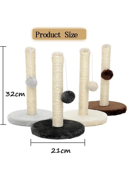Siyah Stil Pet Oyuncak Yükseklik Sisal Kedi Kediler Için Tırmalama Direkleri Yavru Kedi Tırmanma Direği Atlama Kulesi Oyuncak Top ile Isırmaya Dayanıklı Pet Oyuncak (Yurt Dışından) modelleri