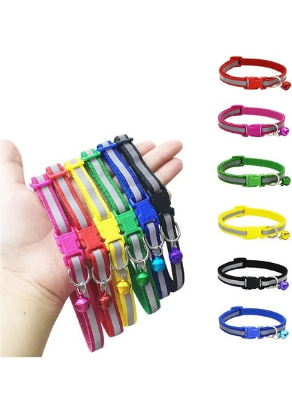 Pembe Tarzı Çan ve Toka ile Köpek Tasmaları Ayarlanabilir Naylon Köpek Tasması Yansıtıcı Evcil Hayvan Tasmaları Kolye Yaka Küçük Köpek Kedi Chihuahua (Yurt Dışından) fiyatları