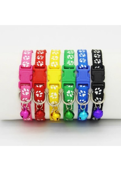 Pembe Tarzı Çan ve Toka ile Köpek Tasmaları Ayarlanabilir Naylon Köpek Tasması Yansıtıcı Evcil Hayvan Tasmaları Kolye Yaka Küçük Köpek Kedi Chihuahua (Yurt Dışından) modelleri