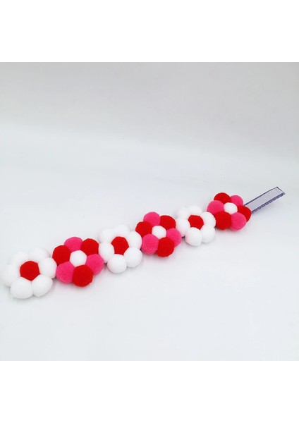 No.1 Stili L40-45CM Çiçek El Yapımı Köpek Kolye Renkli Yaka Kediler Için Gökkuşağı Manuel Kedi Yaylar Köpek Aksesuarları Yorkie Chihuahua Yılbaşı Hediyeleri (Yurt Dışından)