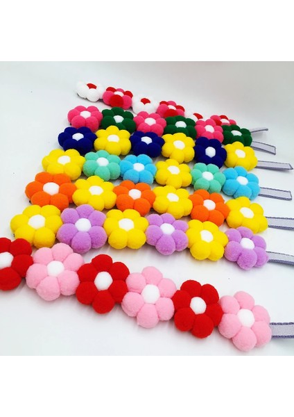 No.1 Stili L40-45CM Çiçek El Yapımı Köpek Kolye Renkli Yaka Kediler Için Gökkuşağı Manuel Kedi Yaylar Köpek Aksesuarları Yorkie Chihuahua Yılbaşı Hediyeleri (Yurt Dışından) fırsatları