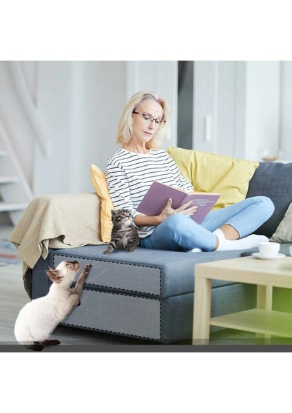 3 Adet Tarzı 30X45CM Kedi Scratcher Kanepe Kazıyıcı Bant Tırmalama Direği Mobilya Koruma Kanepe Koruma Koruyucu Kapak Caydırıcı Ped Halı Pet Için (Yurt Dışından) modelleri