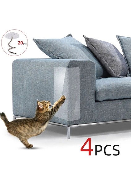 Tırnak Stili Yok 4 Adet x 20X45CM Ouch Kedi Tırmalama Muhafızları Mat Kazıyıcı Kedi Ağacı Tırmalama Pençe Sonrası Koruyucu Kediler Için Kanepe Scratcher Pençe Pedleri Pet Mobilya (Yurt Dışından) fiyatları