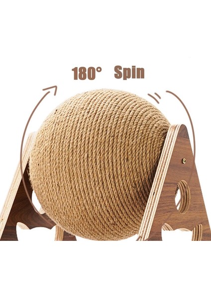 Sisal Top Stili L Beden Sisal Halat Kedi Scratcher Top Oyuncaklar Interaktif Tırmalama Sonrası Yavru Kedi Oyuncak Furnature Kazıyıcı Taşlama Scratch Board Topu Kediler Için (Yurt Dışından) fiyatları