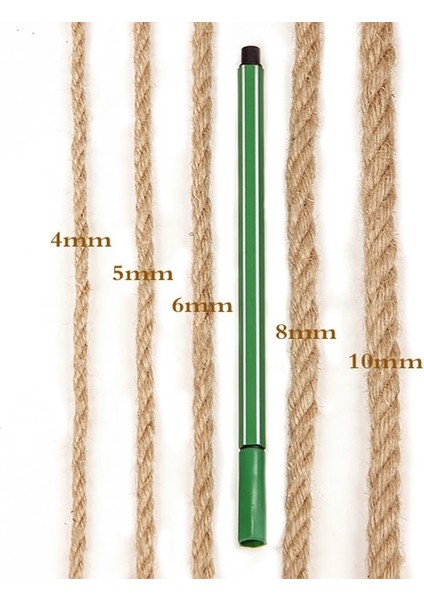 20 Metre Tarzı 8mm Sisal Halat Kedi Ağacı Dıy Tırmalama Sonrası Oyuncak Kedi Tırmanma Çerçevesi Yedek Halat Masa Bacakları Kedi Keskinleştirmek Pençe Kedi Scratcher (Yurt Dışından)