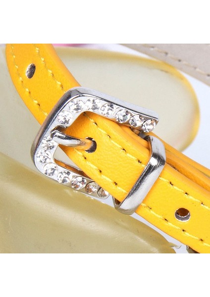 Kahve Tarzı Xs Boyutu Bling Kristal Kedi Yaka Yavru Bebek Köpek Kediler Yaka Pu Deri Kayış Taklidi Kedi Tasmaları Kolye Ayarlanabilir Boyun Askısı (Yurt Dışından) fırsatları