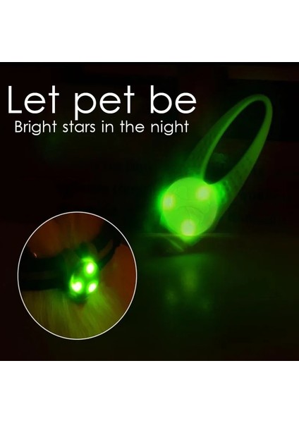 Sarı Stil Pet LED Kolye Güvenlik Yanıp Sönen Glow Işık Yanıp Sönen LED Yaka Kolye Pet Köpek Yavrusu Yaka Kolye (Yurt Dışından) modelleri